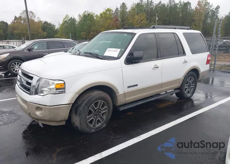 2007 Ford Expedition Eddie Bauer z USA, uszkodzony, nr VIN 1FMFU175X7LA39317